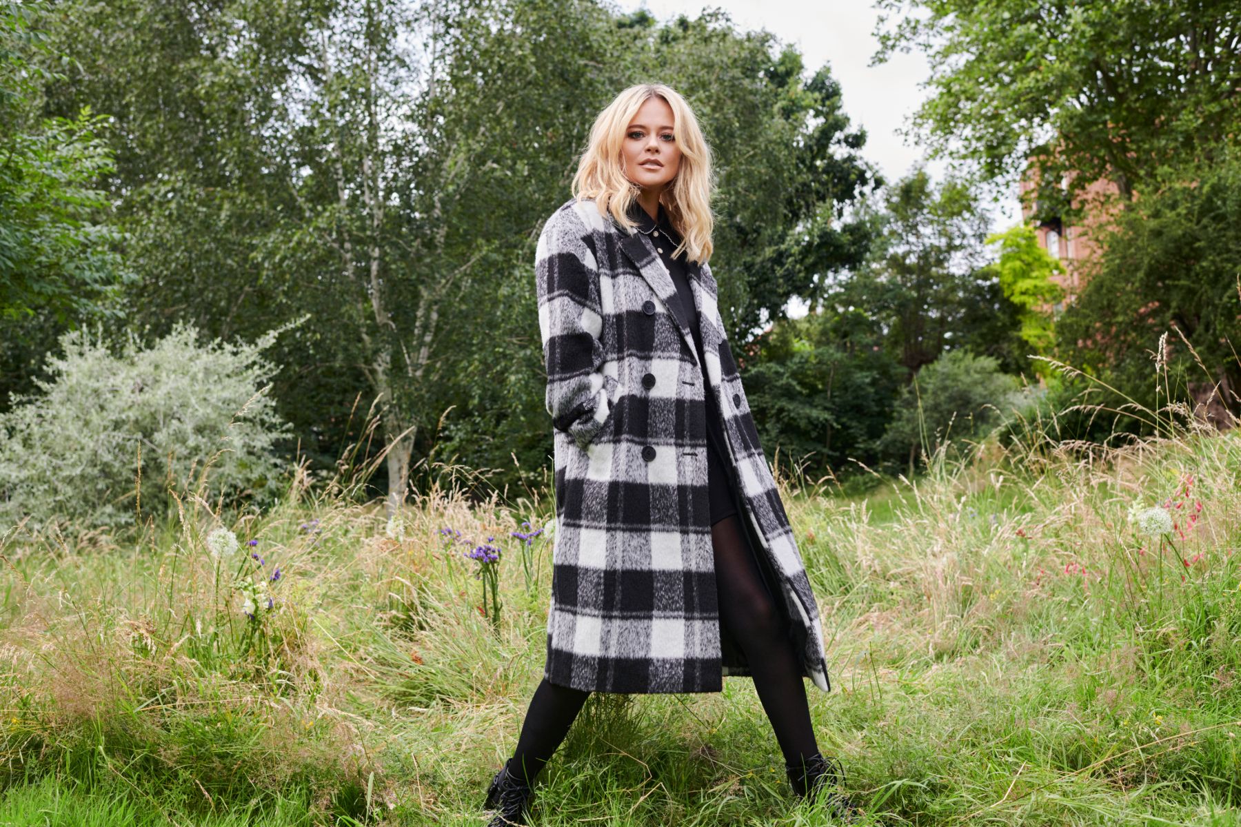 Emily Atack in New Look's Autumn/Winter Talent Campaign 2021